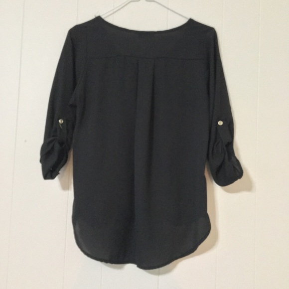 Black High-Low Top - Picture 3 of 3